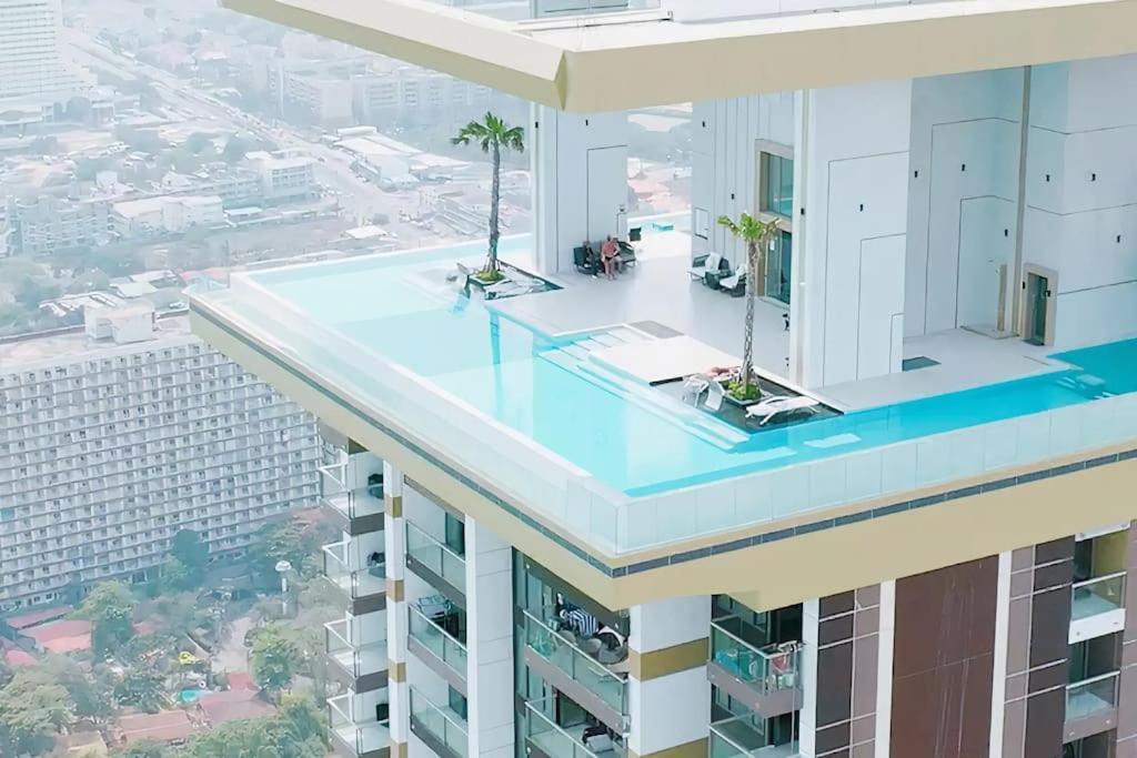 Sea View 5 Star Facilities Luxury Stay At Pattaya Jomtien Beach Exterior photo