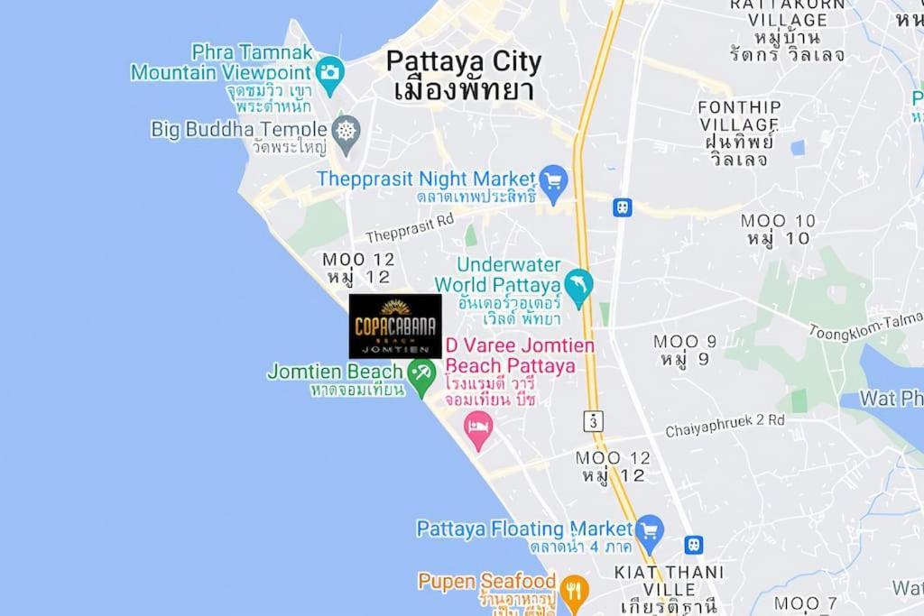 Sea View 5 Star Facilities Luxury Stay At Pattaya Jomtien Beach Exterior photo